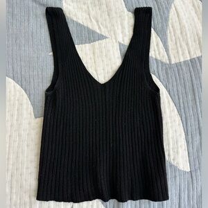 Ribbed Cotton Tank